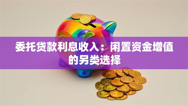 委托贷款利息收入:闲置资金增值的另类选择 委托贷款利息收入:闲置资金增值的另类选择