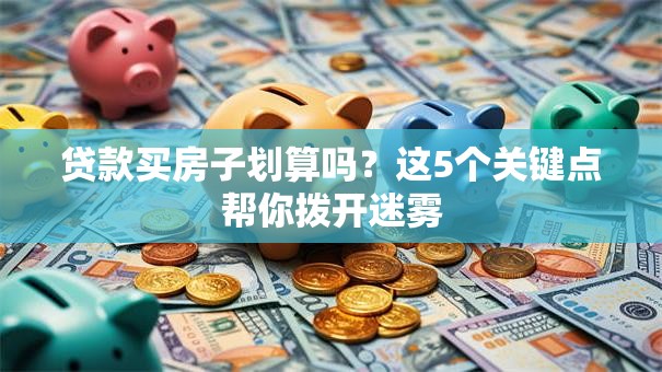 贷款买房子划算吗？这5个关键点帮你拨开迷雾