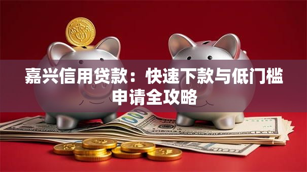 嘉兴信用贷款:快速下款与低门槛申请全攻略 嘉兴信用贷款:快速下款与低门槛申请全攻略