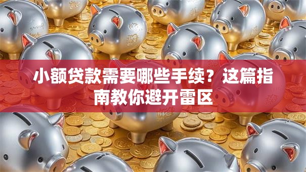 小额贷款需要哪些手续？这篇指南教你避开雷区