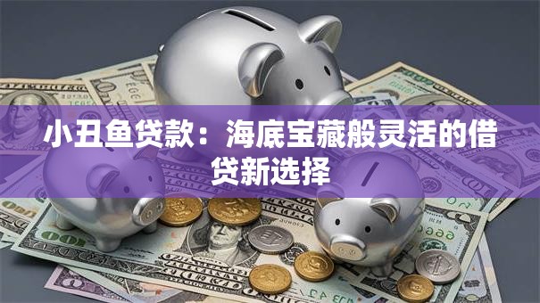 小丑鱼贷款：海底宝藏般灵活的借贷新选择