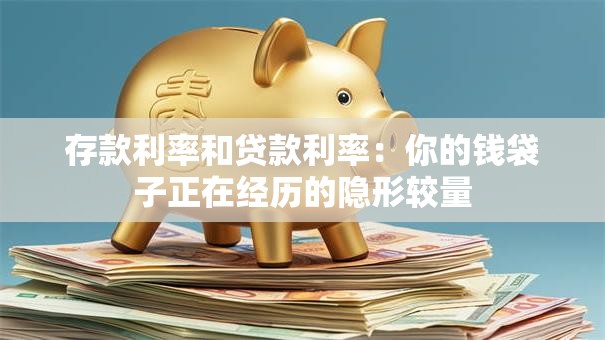 存款利率和贷款利率：你的钱袋子正在经历的隐形较量