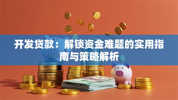 开发贷款：解锁资金难题的实用指南与策略解析