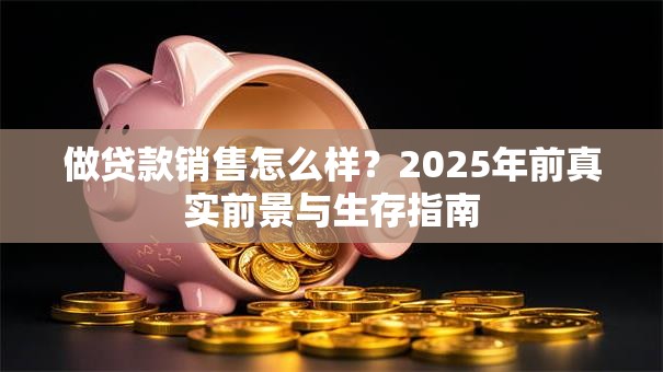做贷款销售怎么样？2025年前真实前景与生存指南
