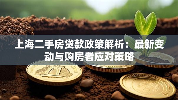 上海二手房贷款政策解析：最新变动与购房者应对策略