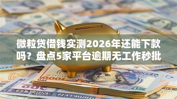 微粒贷借钱实测2026年还能下款吗?盘点5家平台逾期无工作秒批! 微粒贷借钱实测2026年还能下款吗?盘点5家平台逾期无工作秒批!