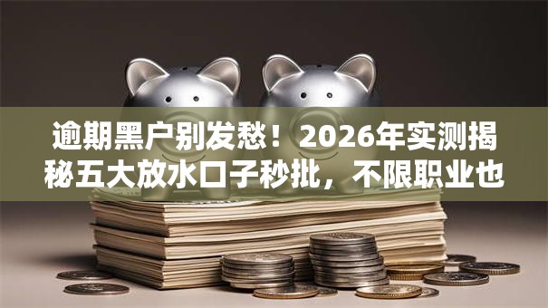 逾期黑户别发愁!2026年实测揭秘五大放水口子秒批,不限职业也能下! 逾期黑户别发愁!2026年实测揭秘五大放水口子秒批,不限职业也能下!