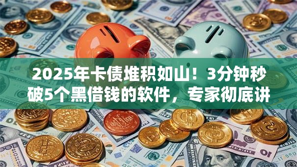 2025年卡债堆积如山!3分钟秒破5个黑借钱的软件,专家彻底讲透秒批内幕! 2025年卡债堆积如山!3分钟秒破5个黑借钱的软件,专家彻底讲透秒批内幕!