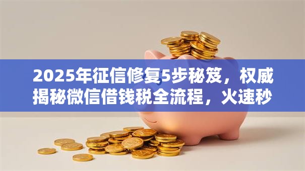 2025年征信修复5步秘笈，权威揭秘微信借钱税全流程，火速秒批！