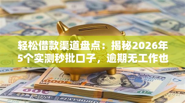 轻松借款渠道盘点:揭秘2026年5个实测秒批口子,逾期无工作也能下款! 轻松借款渠道盘点:揭秘2026年5个实测秒批口子,逾期无工作也能下款!