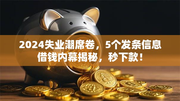 2024失业潮席卷,5个发条信息借钱内幕揭秘,秒下款! 2024失业潮席卷,5个发条信息借钱内幕揭秘,秒下款!