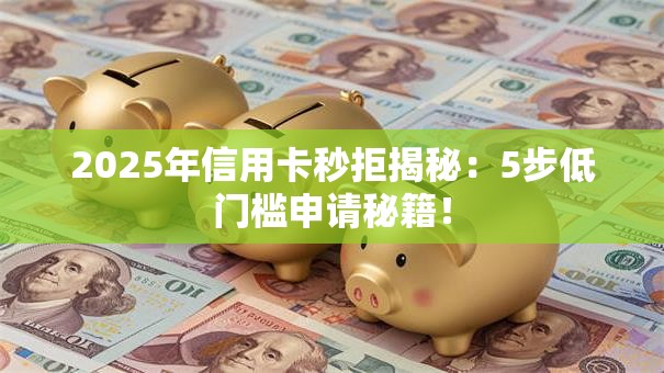 2025年信用卡秒拒揭秘:5步低门槛申请秘籍! 2025年信用卡秒拒揭秘:5步低门槛申请秘籍!
