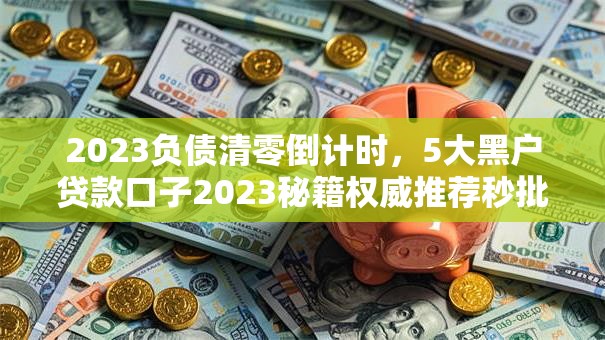 2023负债清零倒计时,5大黑户贷款口子2023秘籍权威推荐秒批! 2023负债清零倒计时,5大黑户贷款口子2023秘籍权威推荐秒批!
