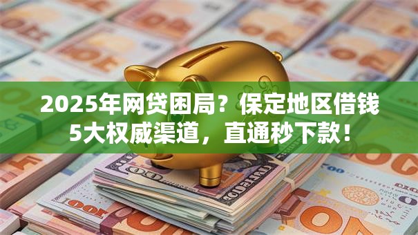 2025年网贷困局？保定地区借钱5大权威渠道，直通秒下款！