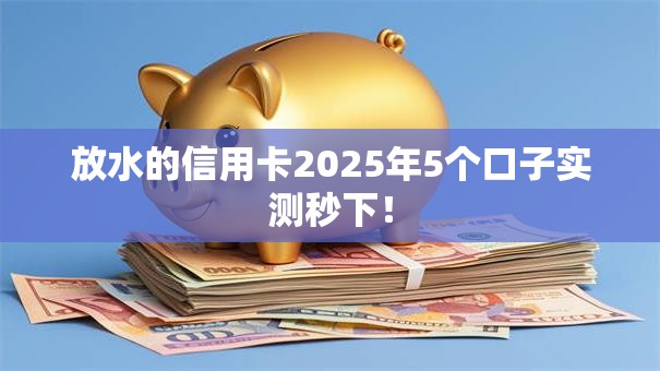 放水的信用卡2025年5个口子实测秒下！