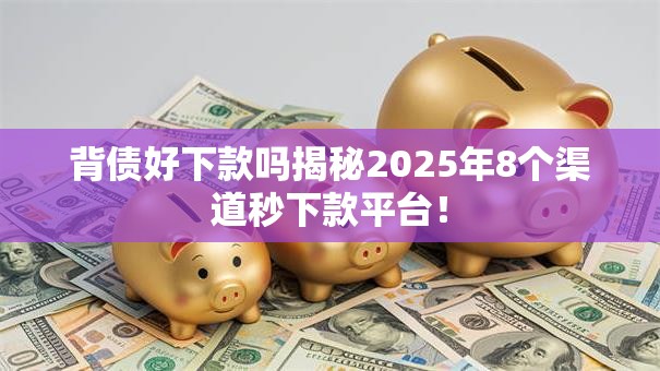背债好下款吗揭秘2025年8个渠道秒下款平台！