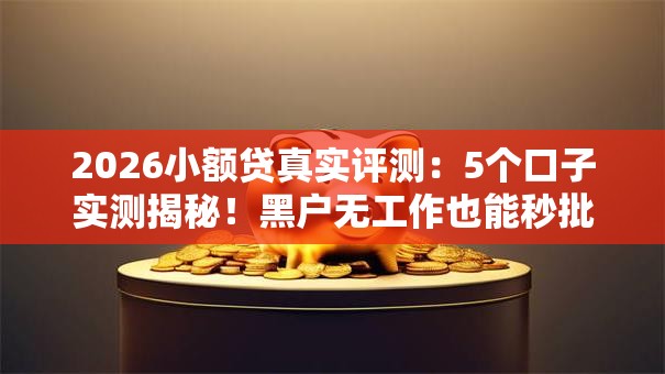 2026小额贷真实评测:5个口子实测揭秘!黑户无工作也能秒批下款! 2026小额贷真实评测:5个口子实测揭秘!黑户无工作也能秒批下款!