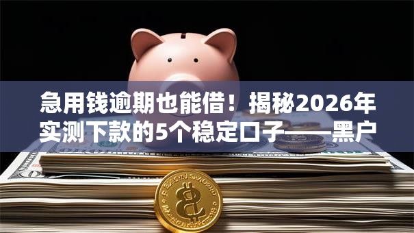 急用钱逾期也能借!揭秘2026年实测下款的5个稳定口子——黑户无工作照样秒批到账! 急用钱逾期也能借!揭秘2026年实测下款的5个稳定口子——黑户无工作照样秒批到账!