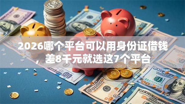 2026哪个平台可以用身份证借钱，差8千元就选这7个平台