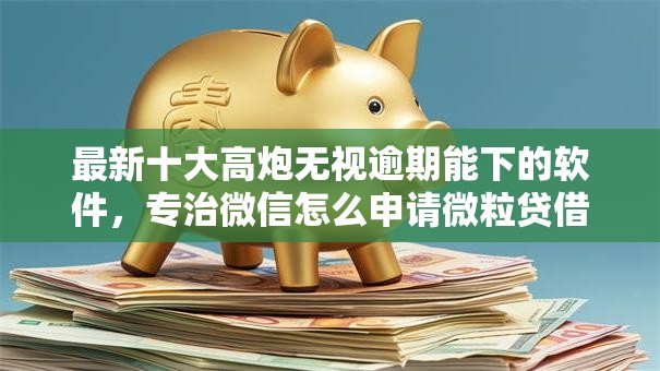 最新十大高炮无视逾期能下的软件，专治微信怎么申请微粒贷借款
