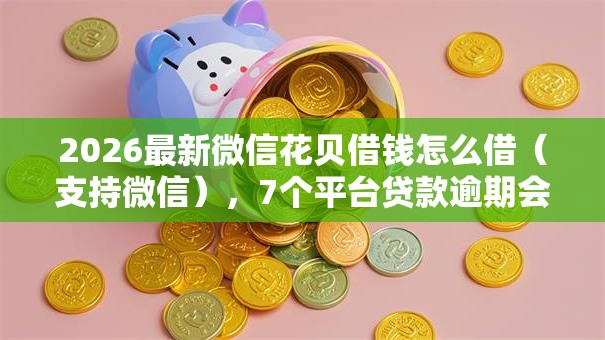 2026最新微信花贝借钱怎么借（支持微信），7个平台贷款逾期会怎么样无私分享