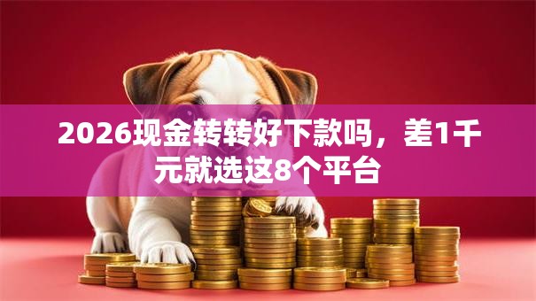 2026现金转转好下款吗，差1千元就选这8个平台