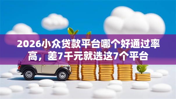 2026小众贷款平台哪个好通过率高，差7千元就选这7个平台