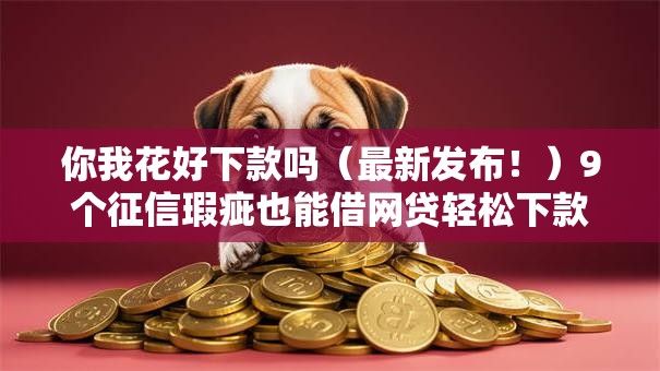 你我花好下款吗（最新发布！）9个征信瑕疵也能借网贷轻松下款的软件