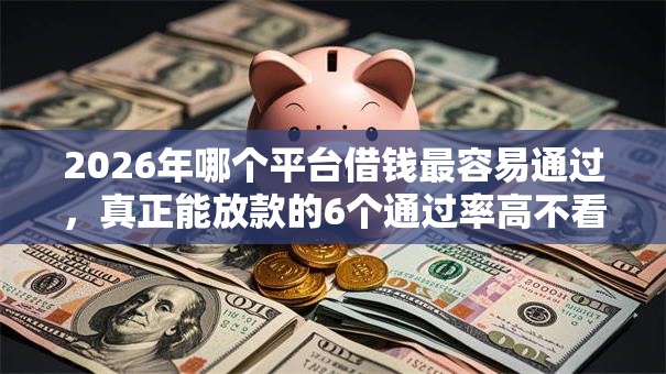 2026年哪个平台借钱最容易通过，真正能放款的6个通过率高不看征信的贷款平台推荐
