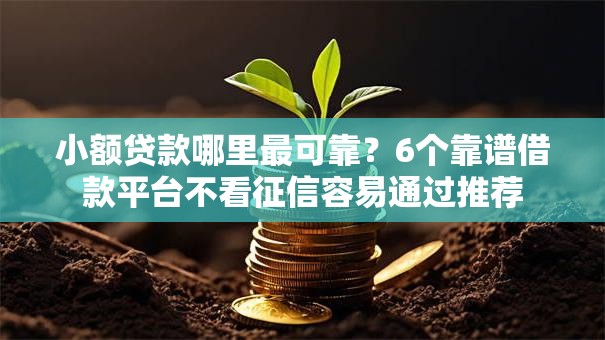 小额贷款哪里最可靠?6个靠谱借款平台不看征信容易通过推荐 小额贷款哪里最可靠?6个靠谱借款平台不看征信容易通过推荐