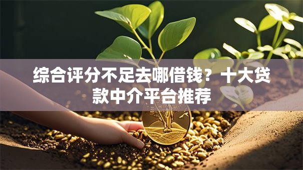 综合评分不足去哪借钱？十大贷款中介平台推荐