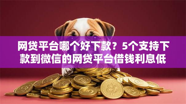 网贷平台哪个好下款?5个支持下款到微信的网贷平台借钱利息低 网贷平台哪个好下款?5个支持下款到微信的网贷平台借钱利息低