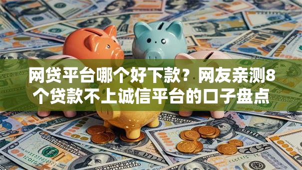 网贷平台哪个好下款?网友亲测8个贷款不上诚信平台的口子盘点 网贷平台哪个好下款?网友亲测8个贷款不上诚信平台的口子盘点