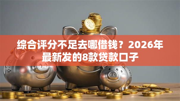 综合评分不足去哪借钱？2026年最新发的8款贷款口子