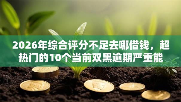 2026年综合评分不足去哪借钱，超热门的10个当前双黑逾期严重能下款的平台推荐