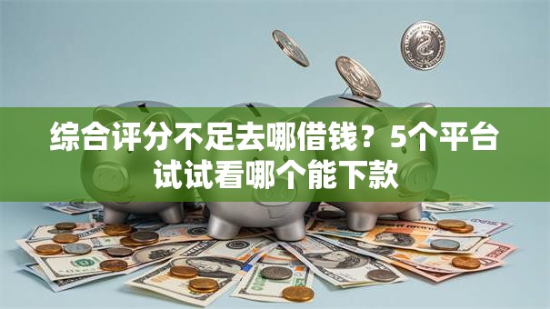综合评分不足去哪借钱？5个平台试试看哪个能下款