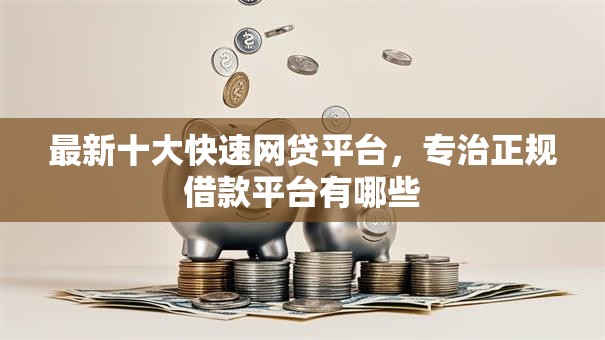 最新十大快速网贷平台，专治正规借款平台有哪些