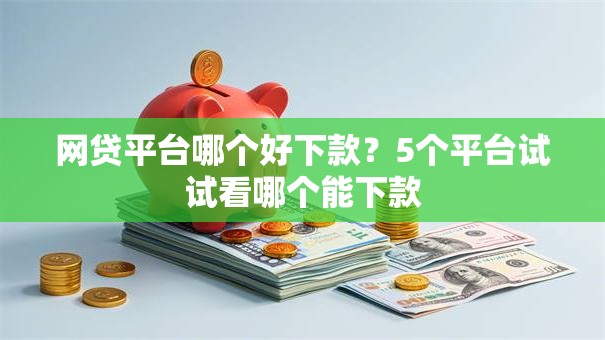 网贷平台哪个好下款？5个平台试试看哪个能下款