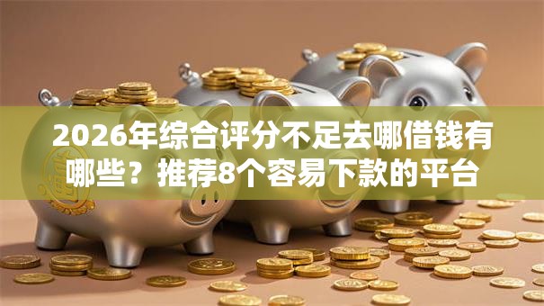 2026年综合评分不足去哪借钱有哪些？推荐8个容易下款的平台