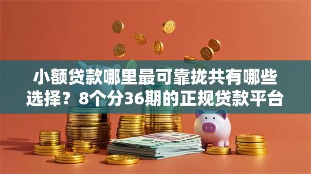 小额贷款哪里最可靠拢共有哪些选择？8个分36期的正规贷款平台详解