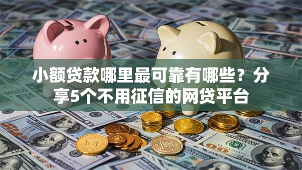 小额贷款哪里最可靠有哪些？分享5个不用征信的网贷平台