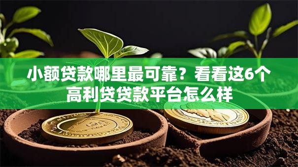 小额贷款哪里最可靠?看看这6个高利贷贷款平台怎么样 小额贷款哪里最可靠?看看这6个高利贷贷款平台怎么样