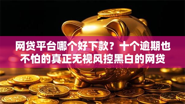网贷平台哪个好下款？十个逾期也不怕的真正无视风控黑白的网贷