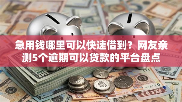 急用钱哪里可以快速借到?网友亲测5个逾期可以贷款的平台盘点 急用钱哪里可以快速借到?网友亲测5个逾期可以贷款的平台盘点