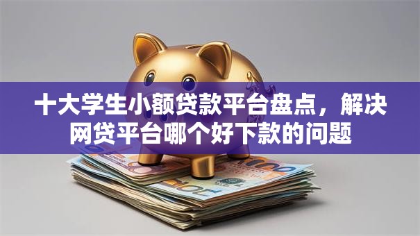 十大学生小额贷款平台盘点，解决网贷平台哪个好下款的问题