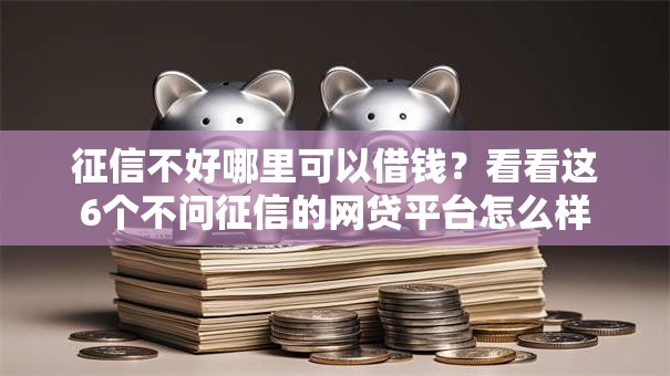 征信不好哪里可以借钱？看看这6个不问征信的网贷平台怎么样