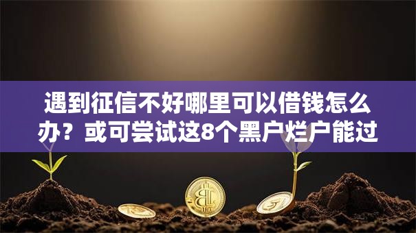 遇到征信不好哪里可以借钱怎么办?或可尝试这8个黑户烂户能过的购物平台 遇到征信不好哪里可以借钱怎么办?或可尝试这8个黑户烂户能过的购物平台