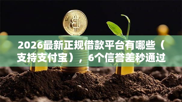 2026最新正规借款平台有哪些（支持支付宝），6个信誉差秒通过借款平台无私分享