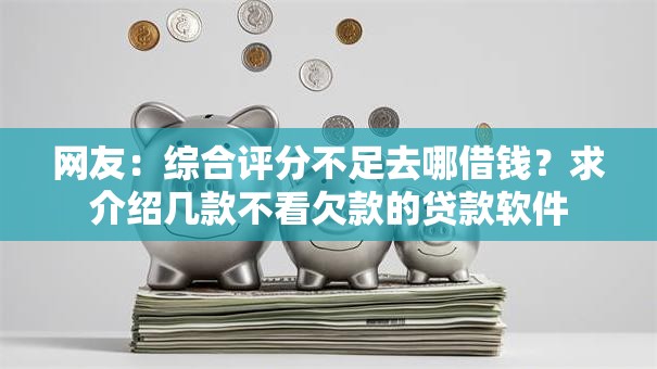 网友：综合评分不足去哪借钱？求介绍几款不看欠款的贷款软件