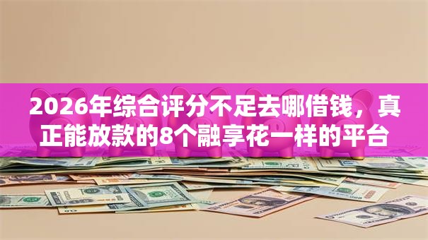 2026年综合评分不足去哪借钱,真正能放款的8个融享花一样的平台推荐 2026年综合评分不足去哪借钱,真正能放款的8个融享花一样的平台推荐